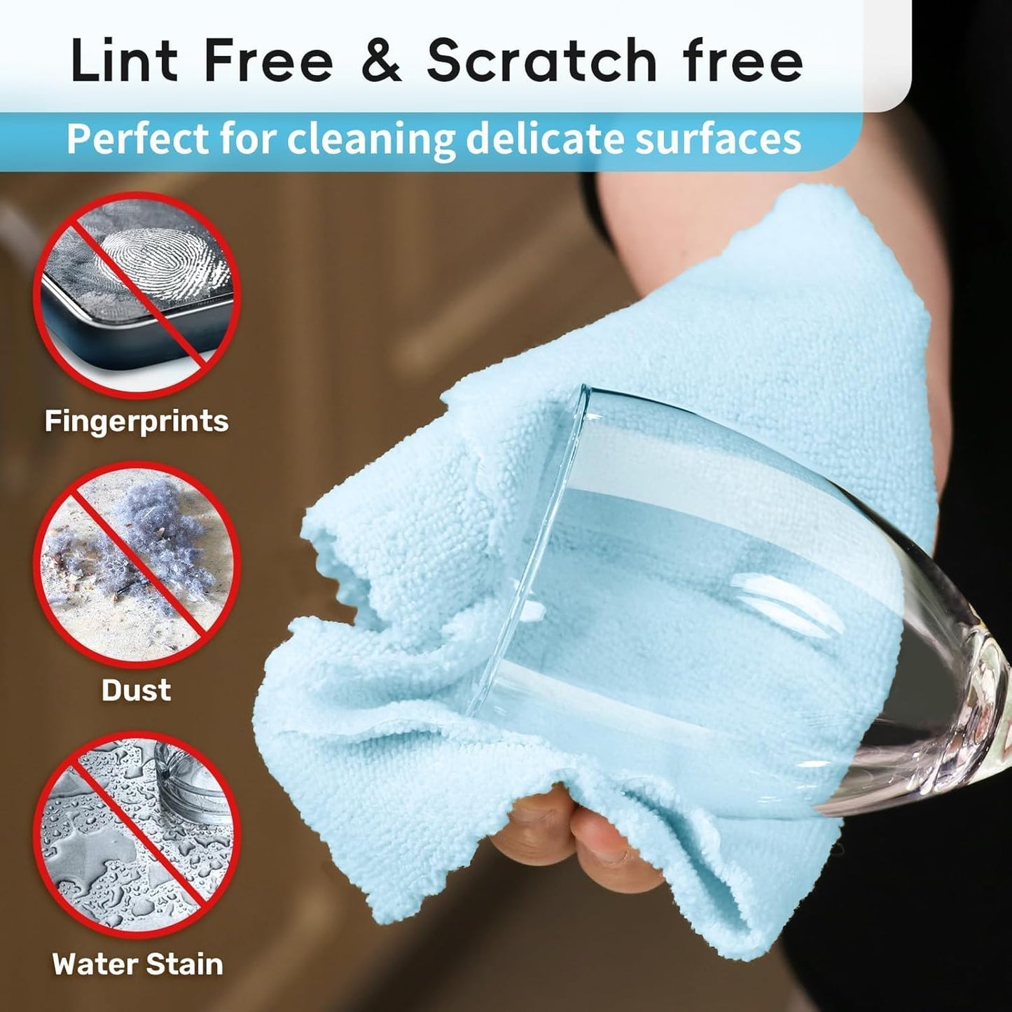 Microfiber Cleaning Cloths Roll